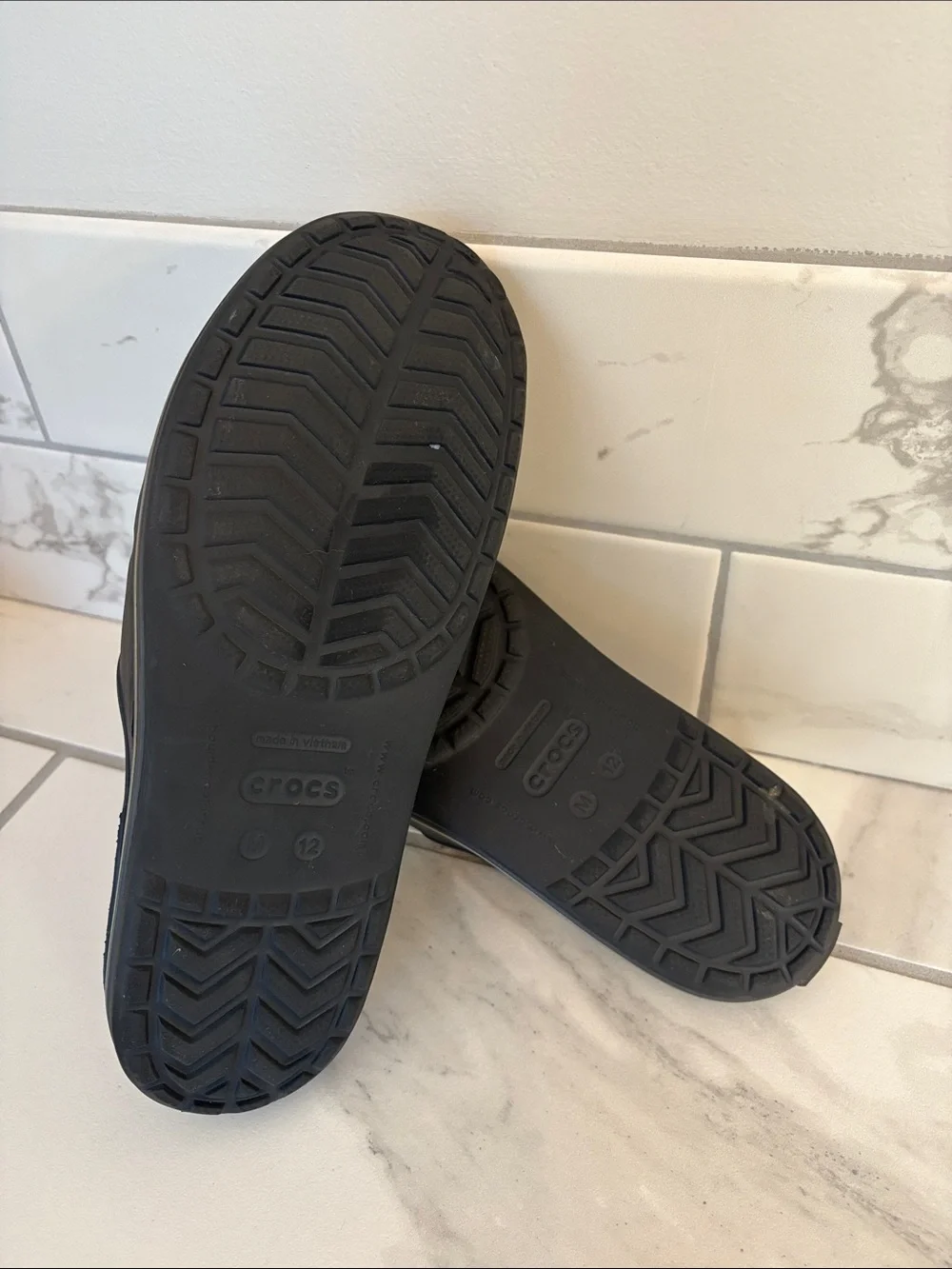 Crocs CrocBand III Slide Black Mens 12